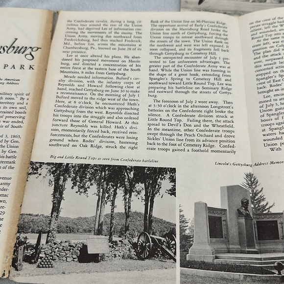 Gettysburg Battlefield Tours Tri-Fold Brochure Pennsylvania National Military Pk - Picture 4 of 9